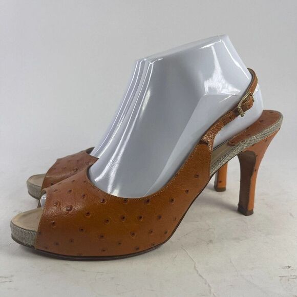 Elegant Tan Heels - Picture 1 of 10